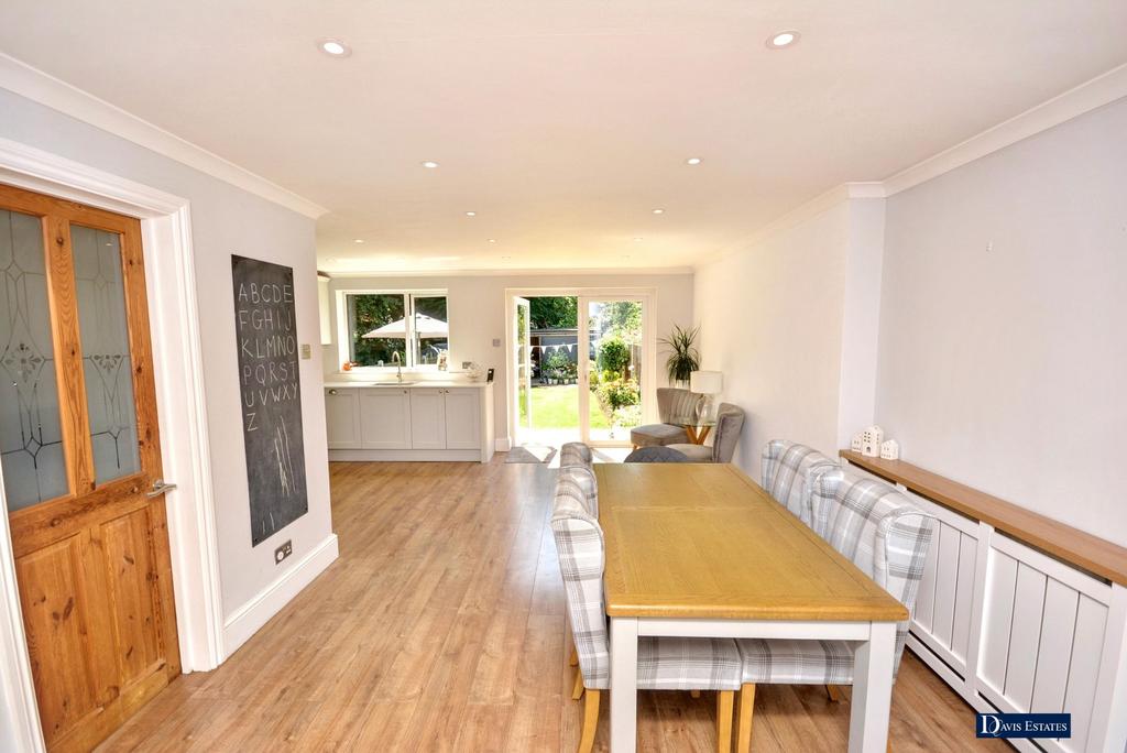 Dining room, open plan living