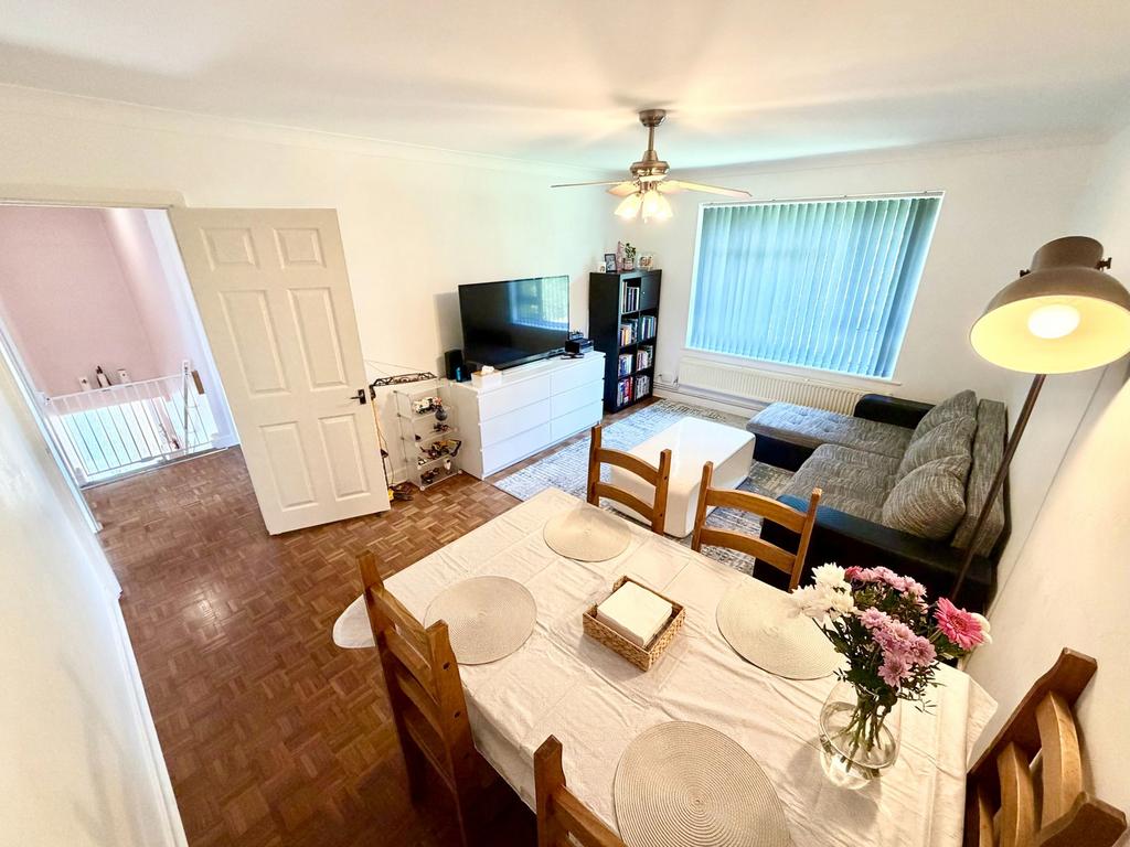 Open-plan living area