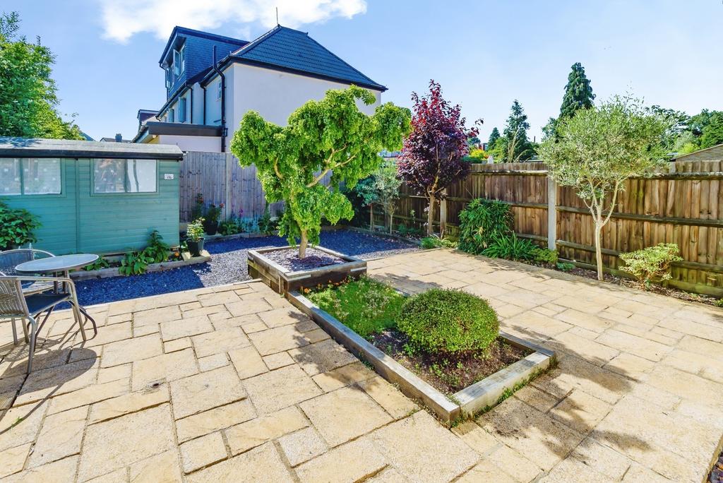 Patio view, garden