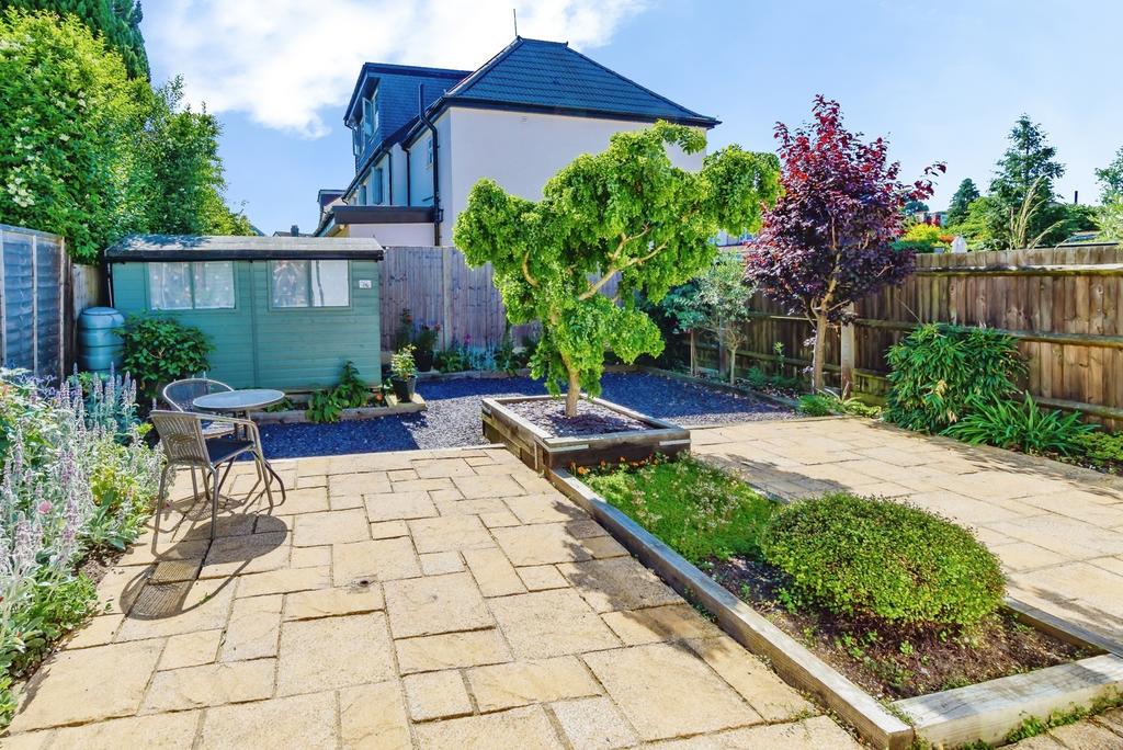 Patio view, garden