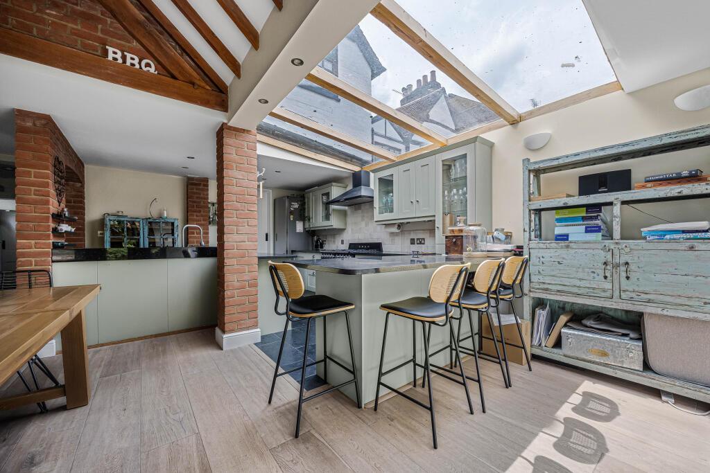 Kitchen, open plan living