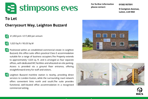Distribution warehouse to rent, Cherrycourt Way Leighton Buzzard LU7 4QE