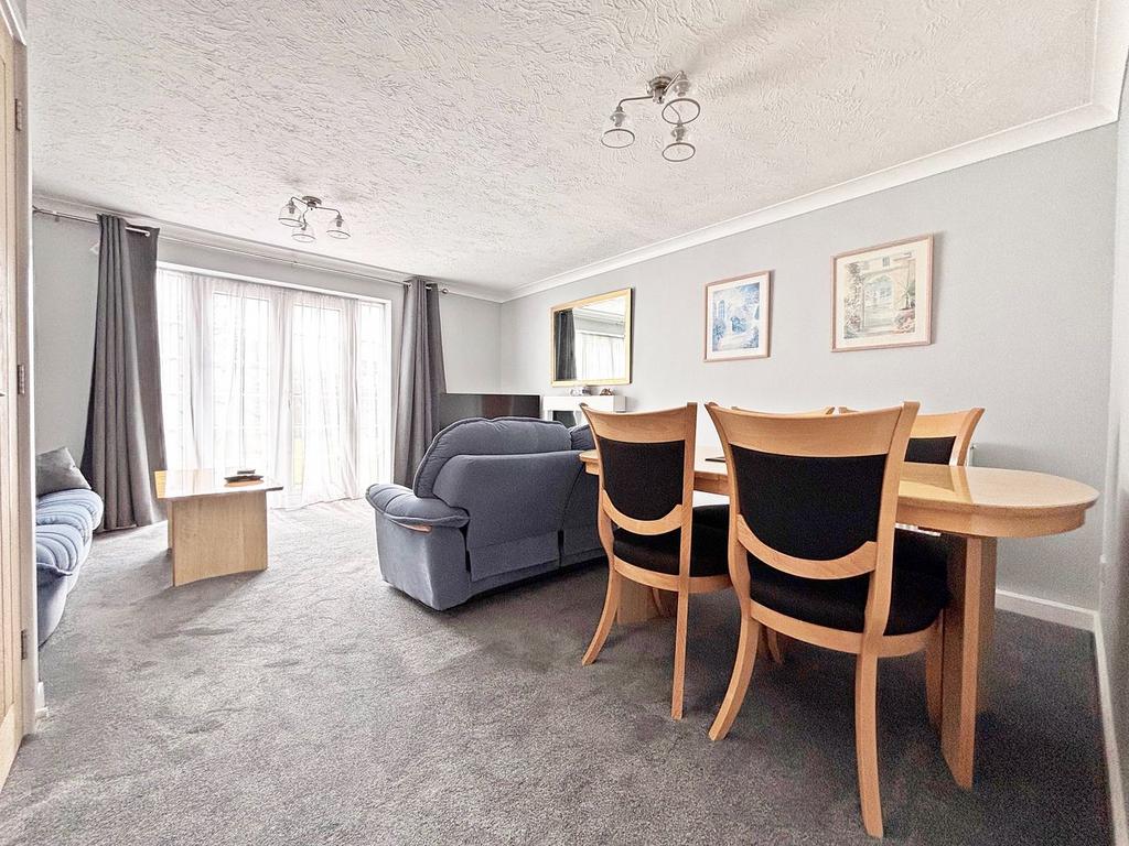 Open-plan living area