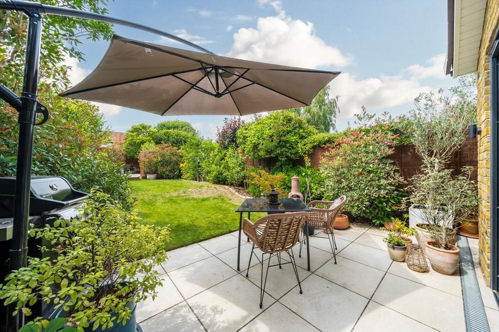 Patio view, garden