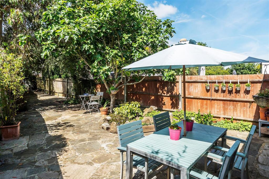Patio view, garden