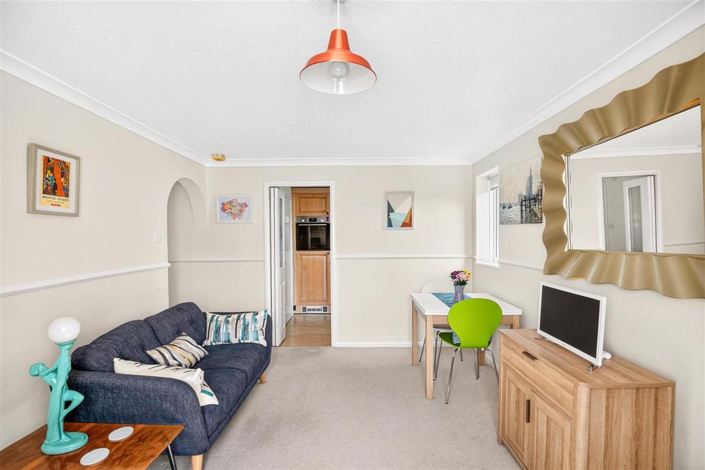 Open-plan living area