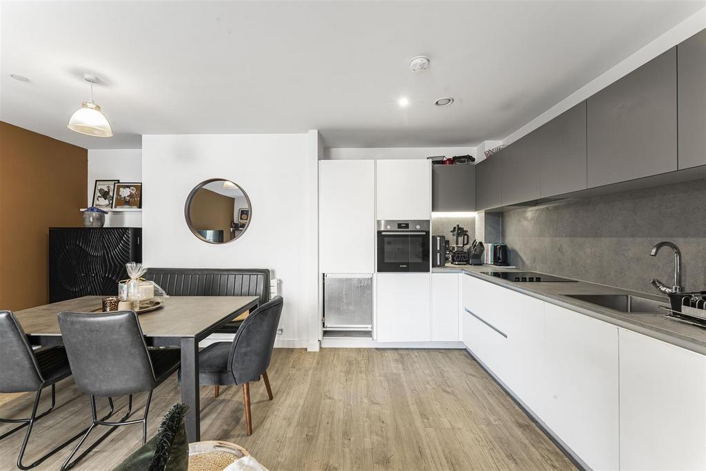 Open-plan living area