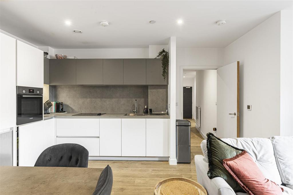 Open-plan living area