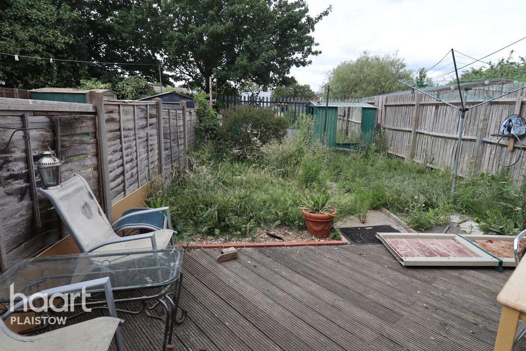 Decking area