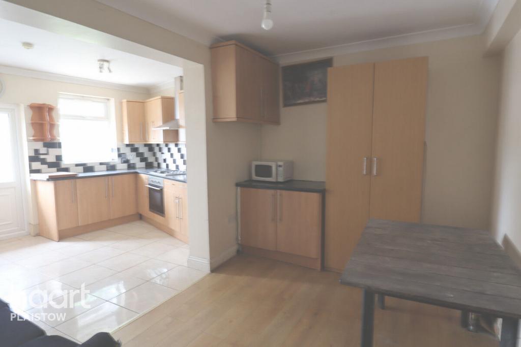 Open-plan living area, open plan living