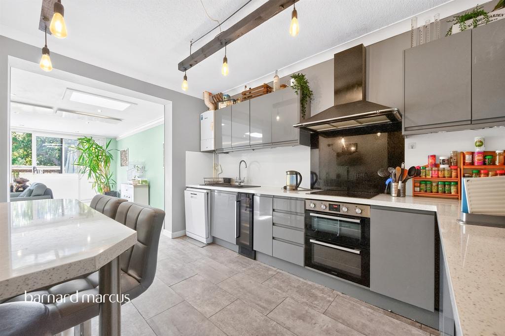 Kitchen, open plan living