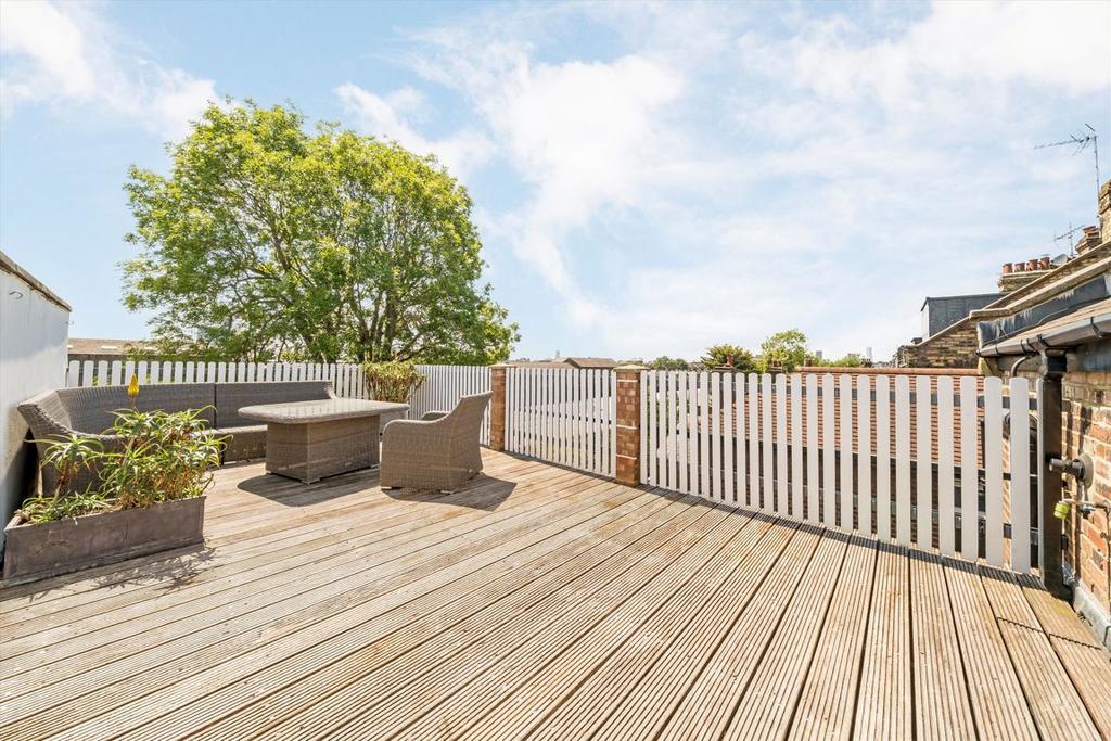 Roof terrace view, roof terrace