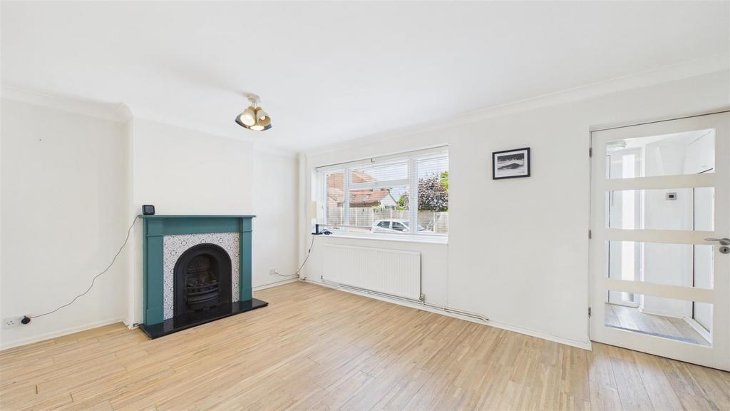 Living room, fireplace