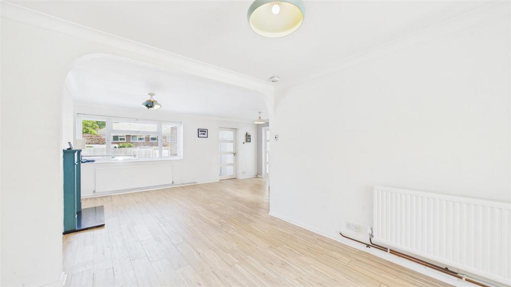 Open-plan living area, open plan living