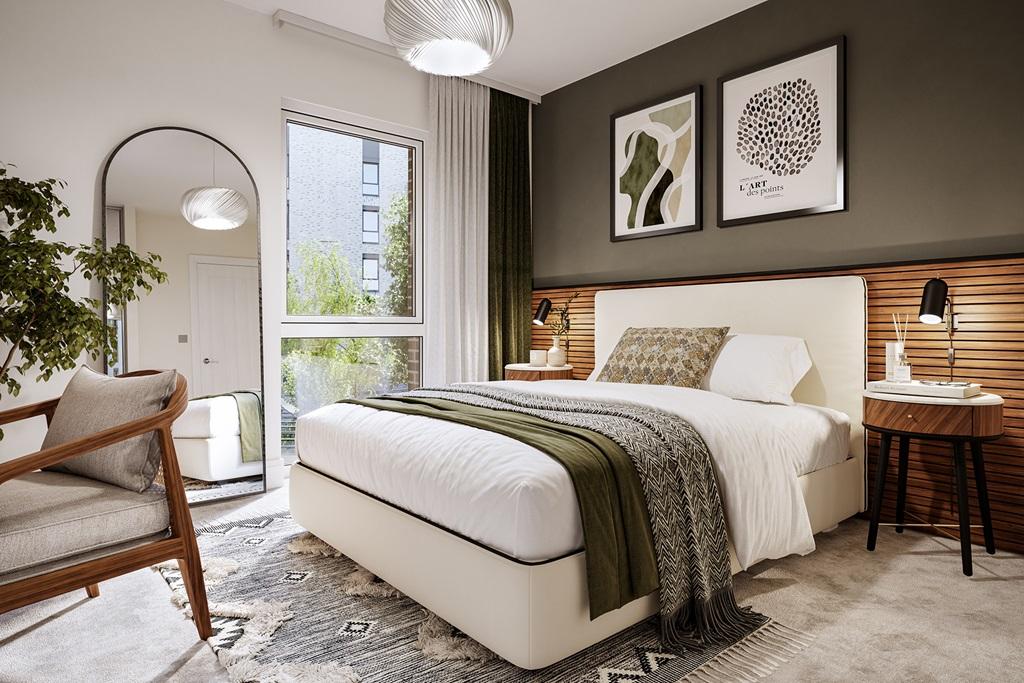 A serene double bedroom perfect for relaxing...