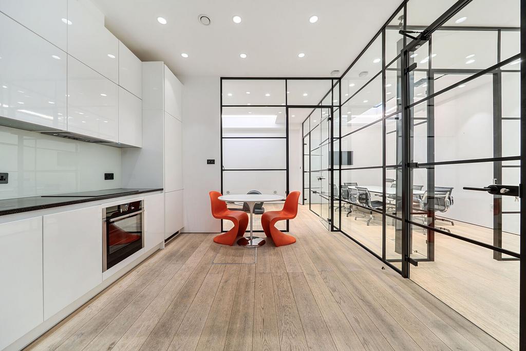 Open-plan living area, open plan living