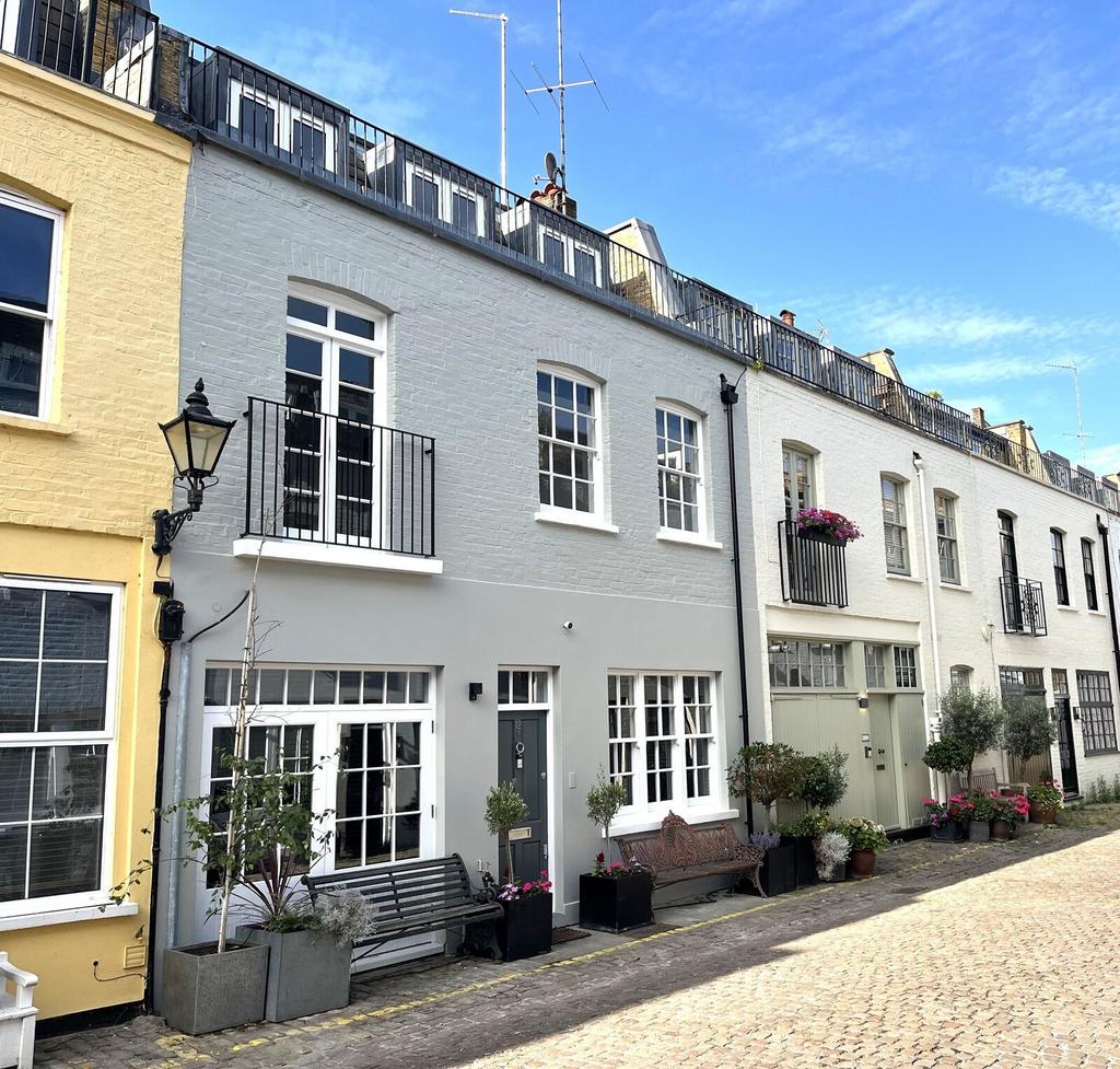Terraced house exterior