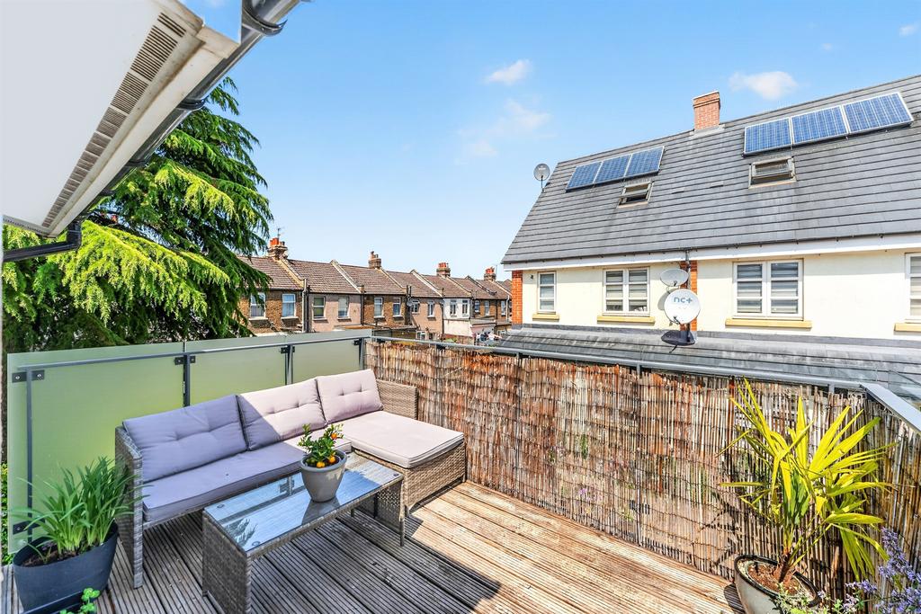 Roof terrace view, roof terrace