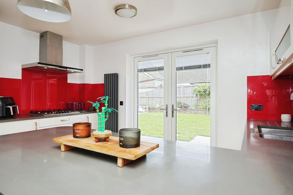 Kitchen, open plan living