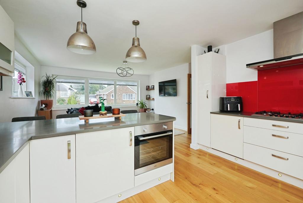 Kitchen, open plan living