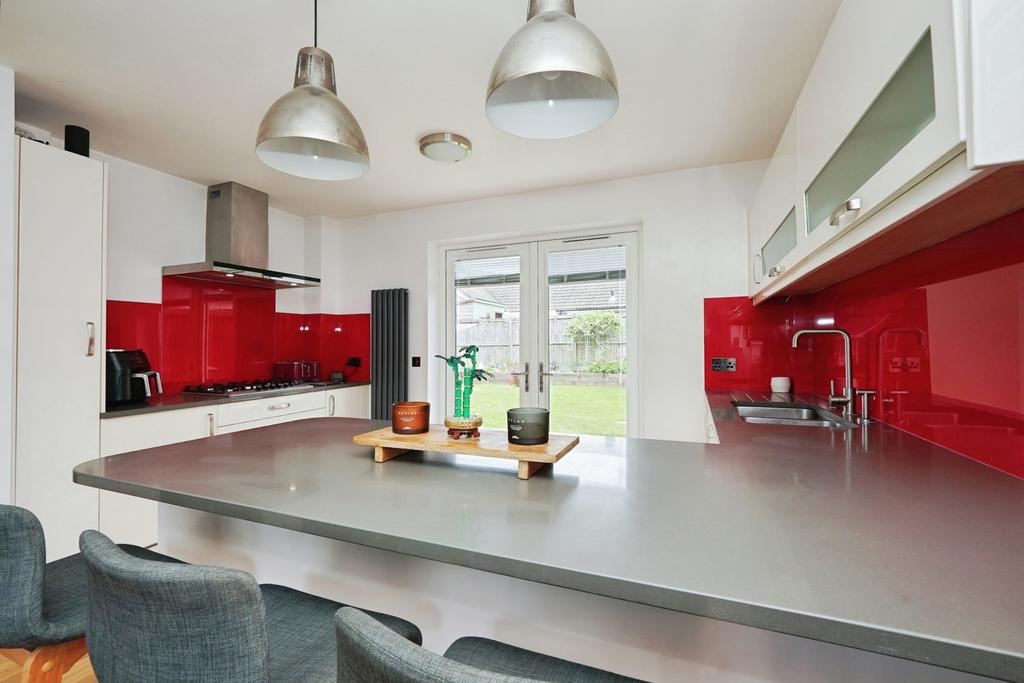 Kitchen, open plan living