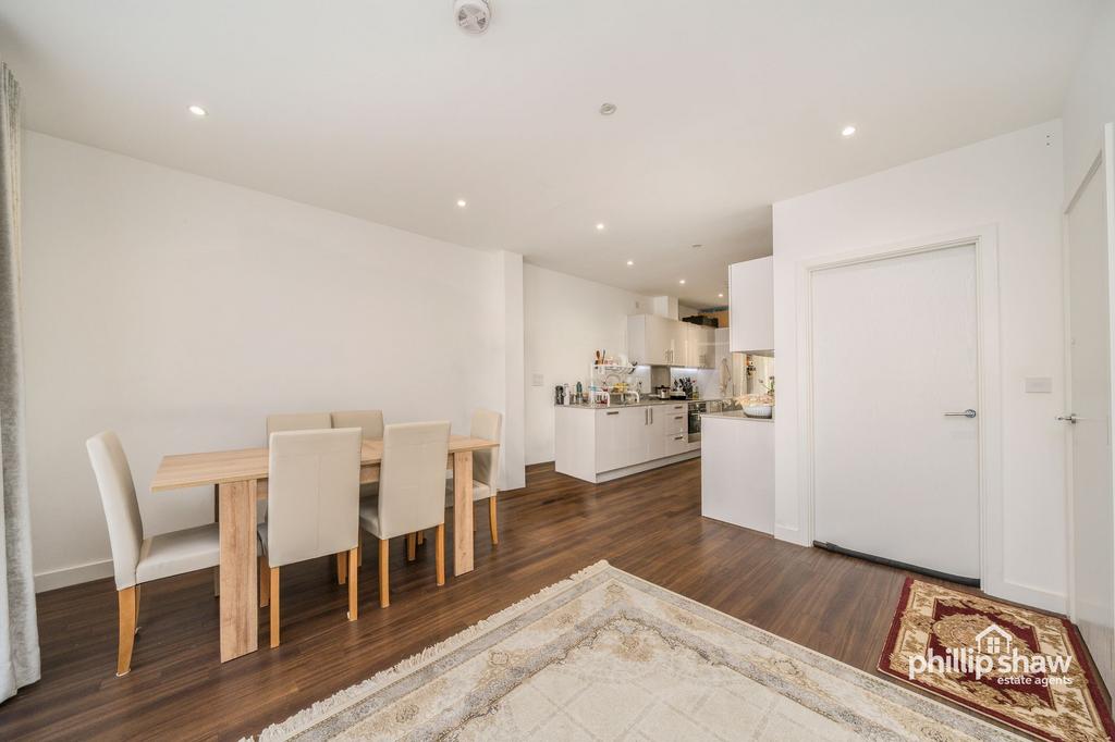 Open-plan living area