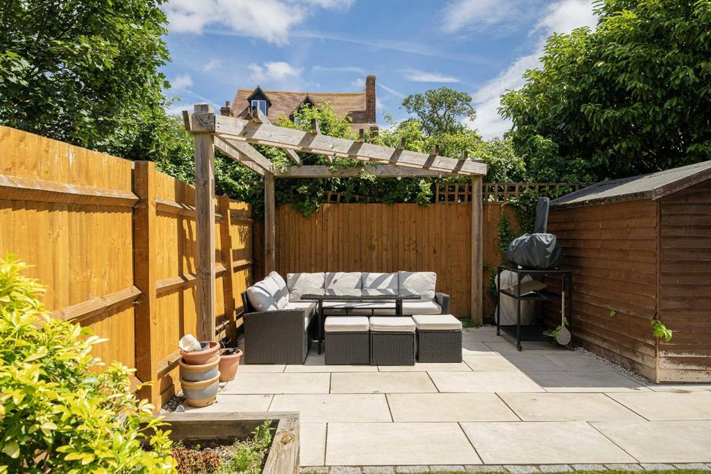 Patio view, garden