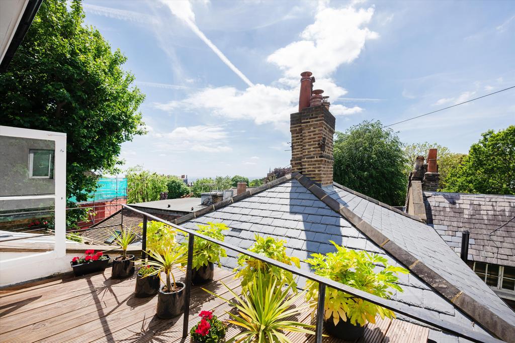 Roof terrace view, roof terrace