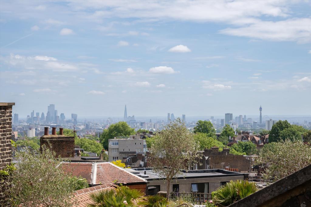 Roof terrace view