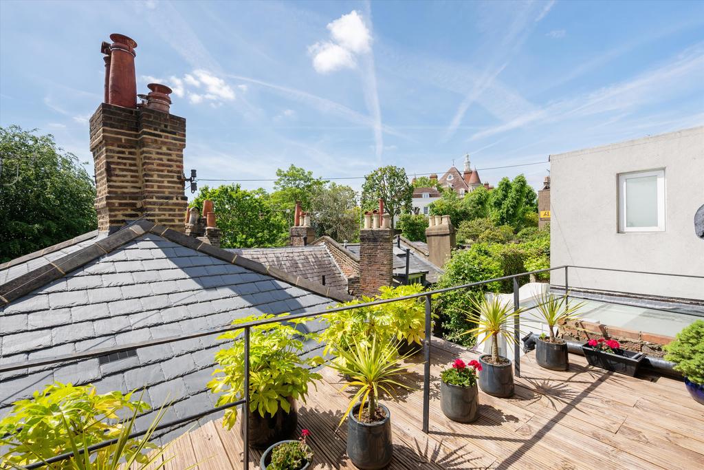 Roof terrace view, roof terrace