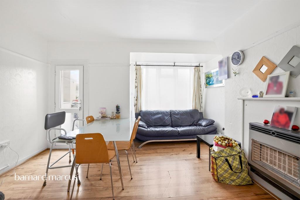 Open-plan living area, open plan living