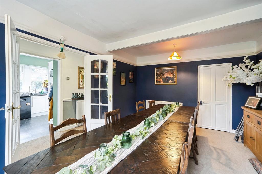 Dining room, open plan living