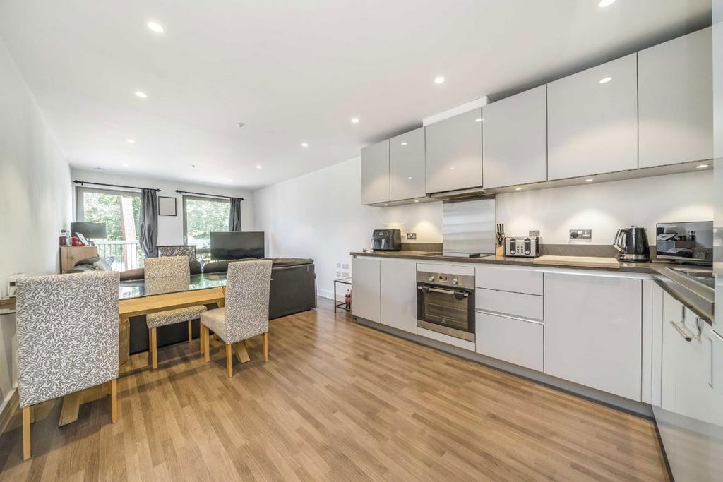 Open-plan living area, open plan living
