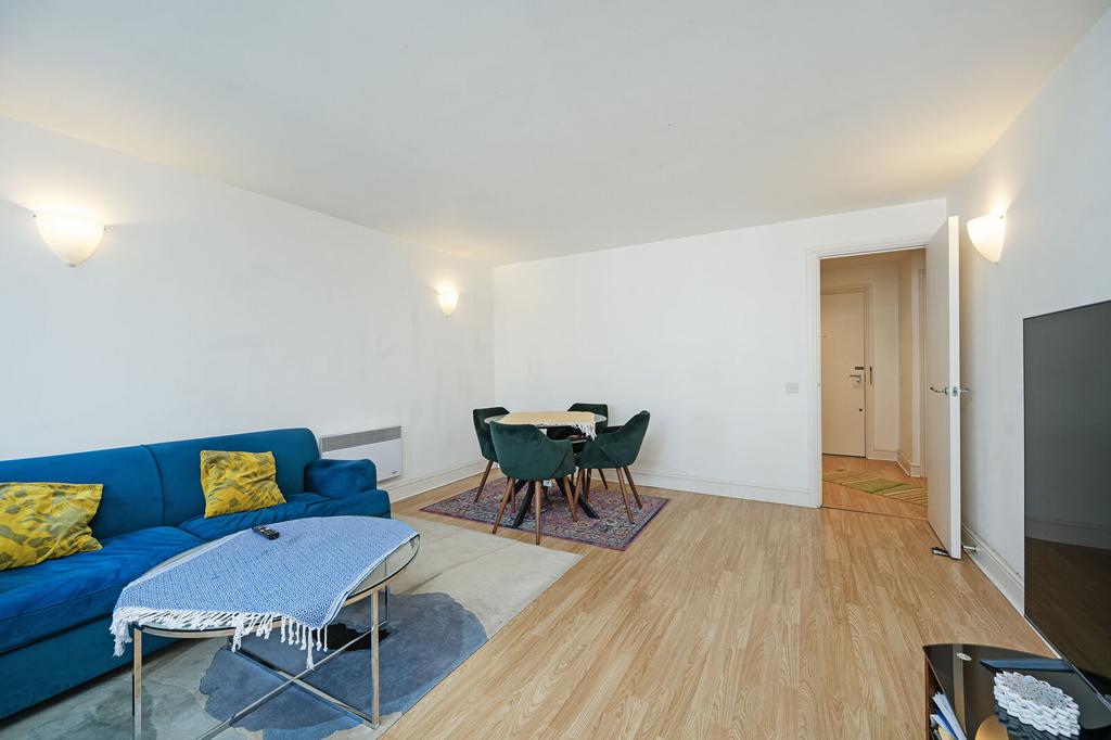 Open-plan living area, open plan living