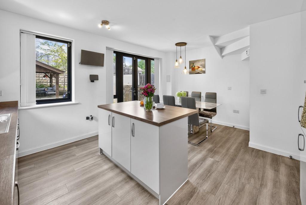 Open-plan living area