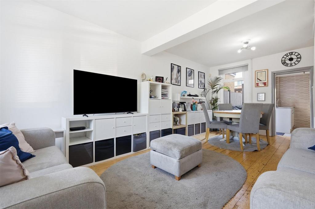 Open-plan living area, open plan living