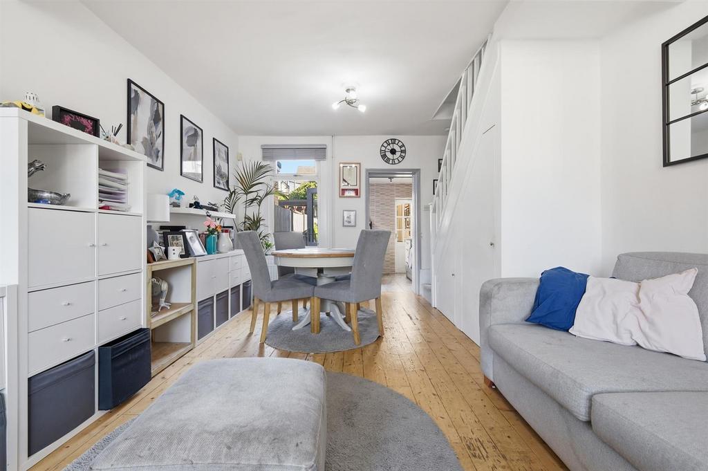 Open-plan living area, open plan living