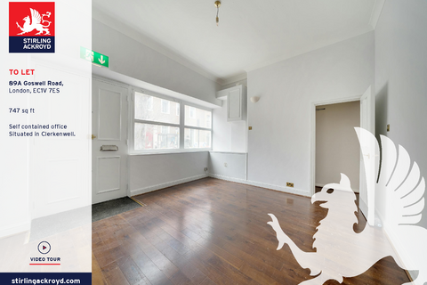 Office to rent, 91 Goswell Rd London EC1V 7EX