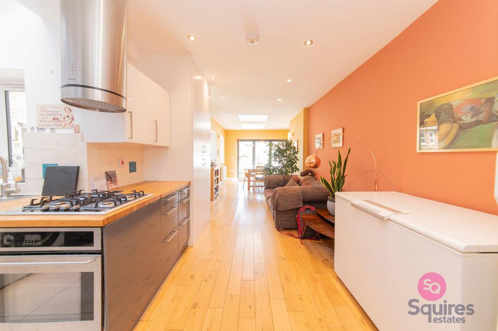 Open-plan living area, open plan living