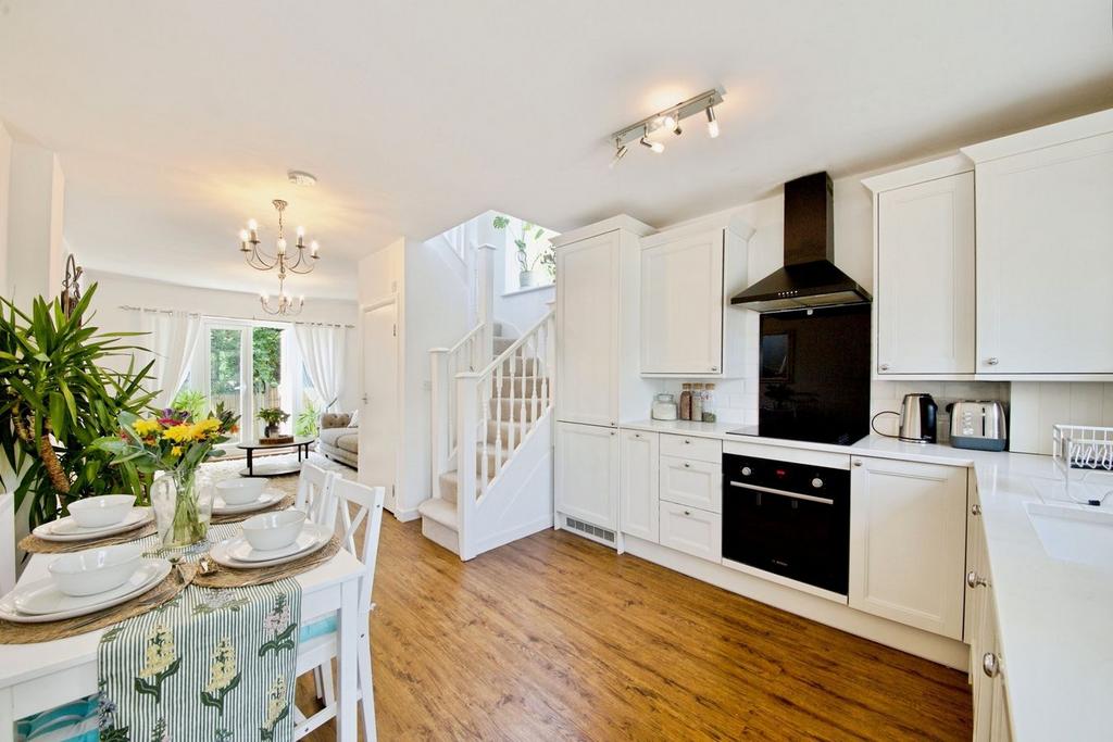 Open-plan living area, open plan living