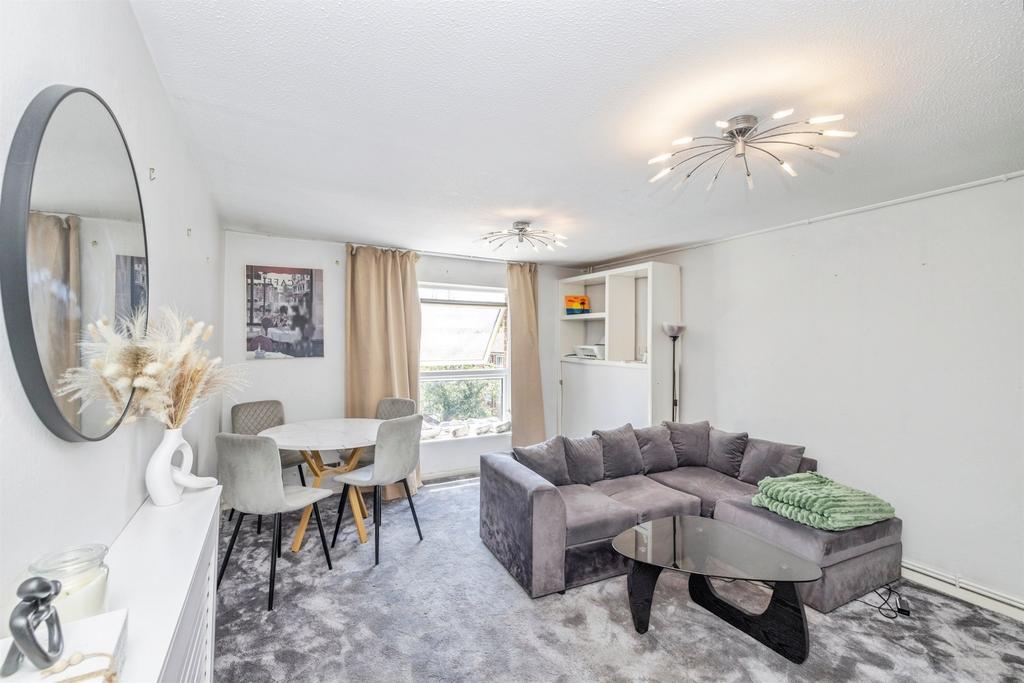 Open-plan living area, open plan living