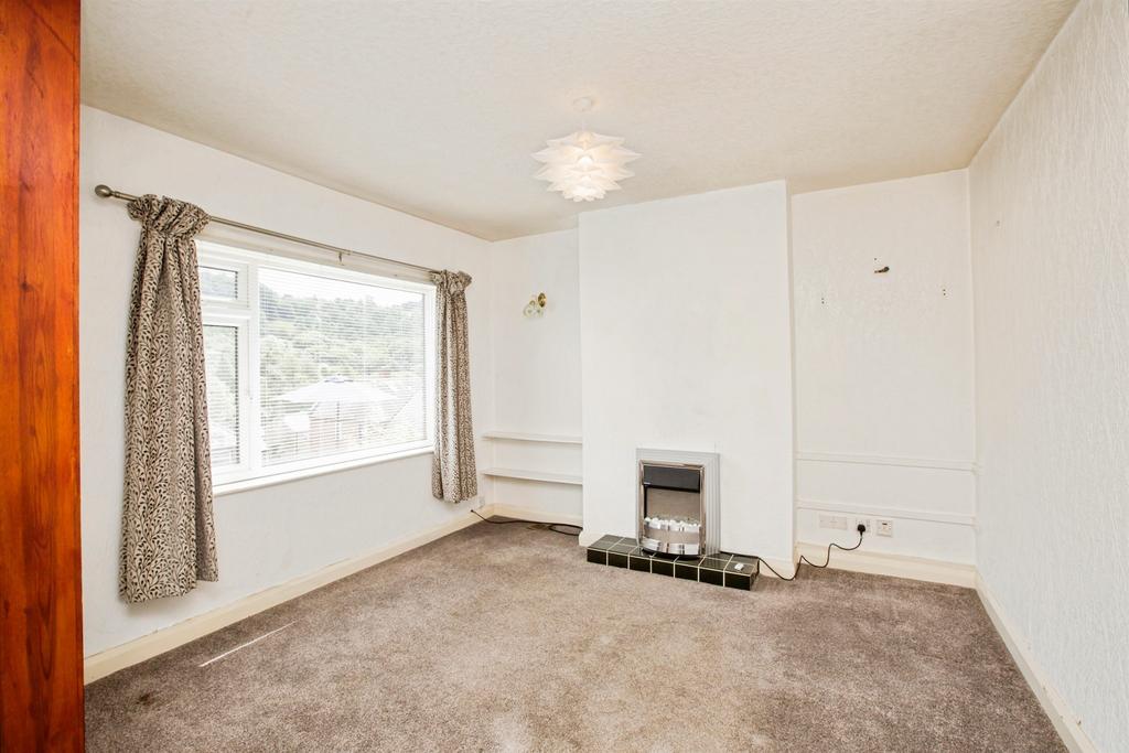 Living room, fireplace