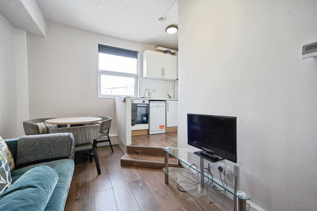 Open-plan living area