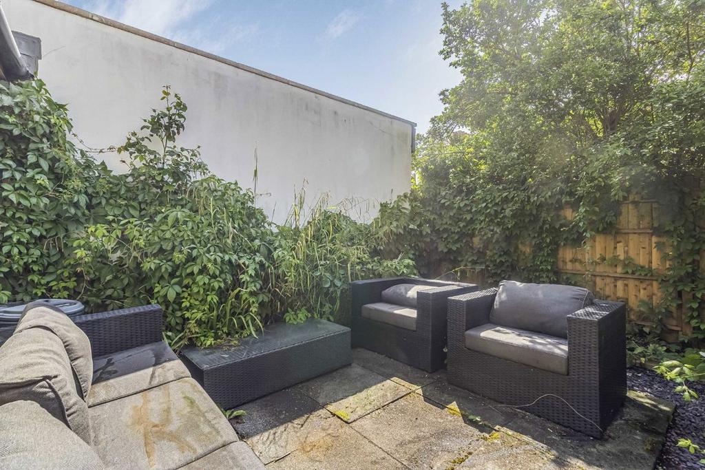 Patio view, garden