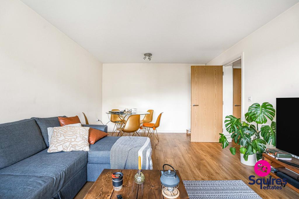 Open-plan living area