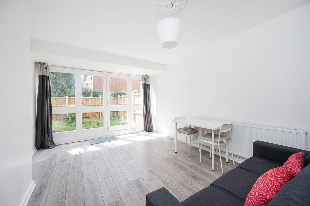 Open-plan living area