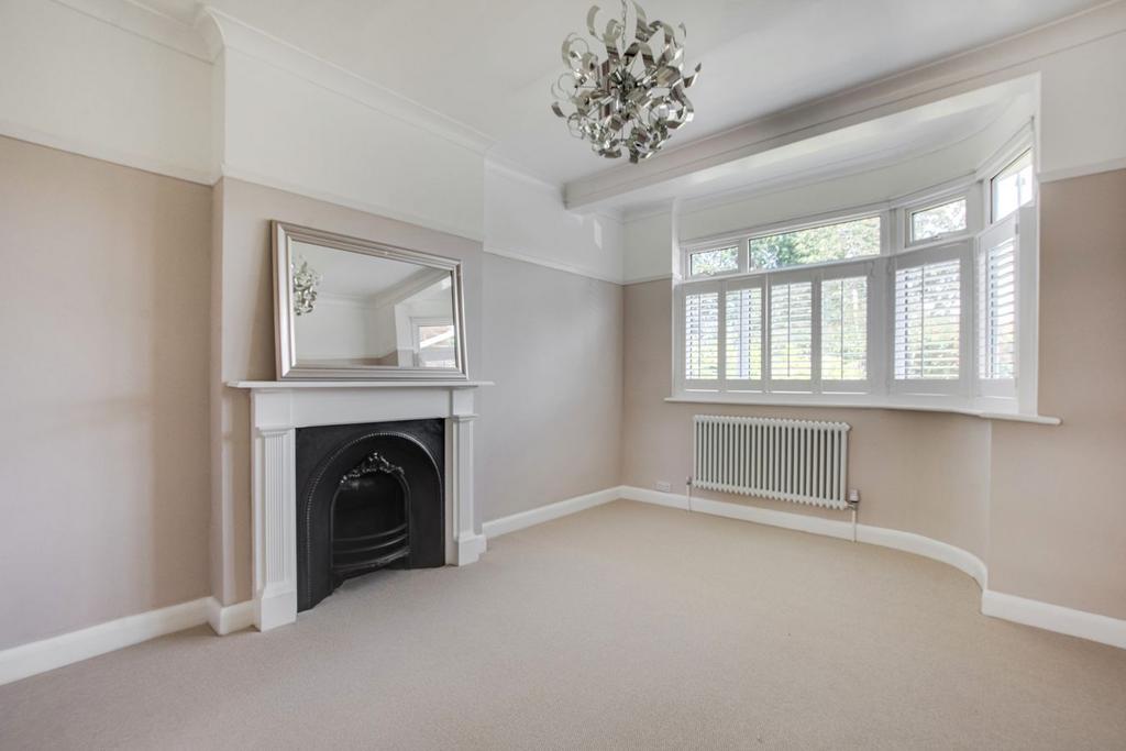 Living room, fireplace