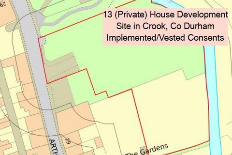 Land for sale, Land to the East of Arthur Street, Crook, County Durham, DL15 9DU