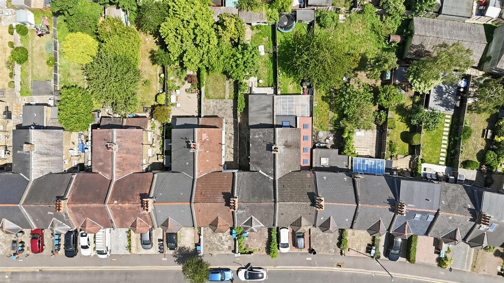 Aerial view, land