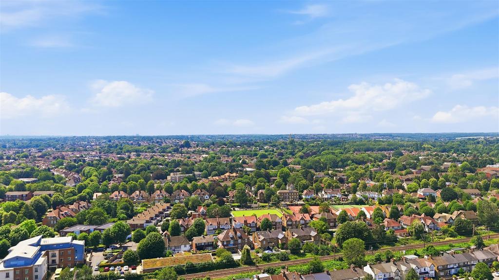 Aerial view, land